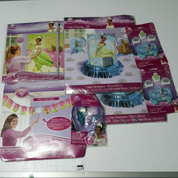 Tiana Party Supplies Princess Birthday Suplies Poshmark